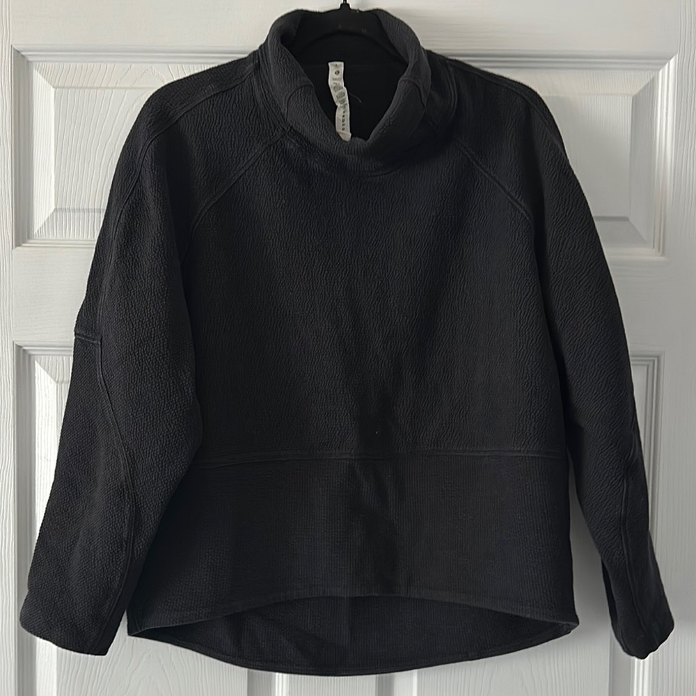 Lululemon Athletica Black Turtleneck Sweater